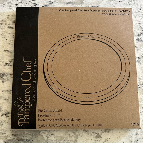 The Pampered Chef Other - The Pampered Chef pie shield 1715